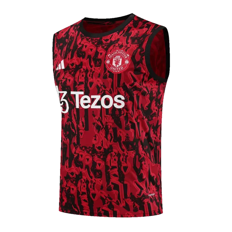 Manchester United Jerseys Sleeveless Training Kit 2023/24 - vstockx