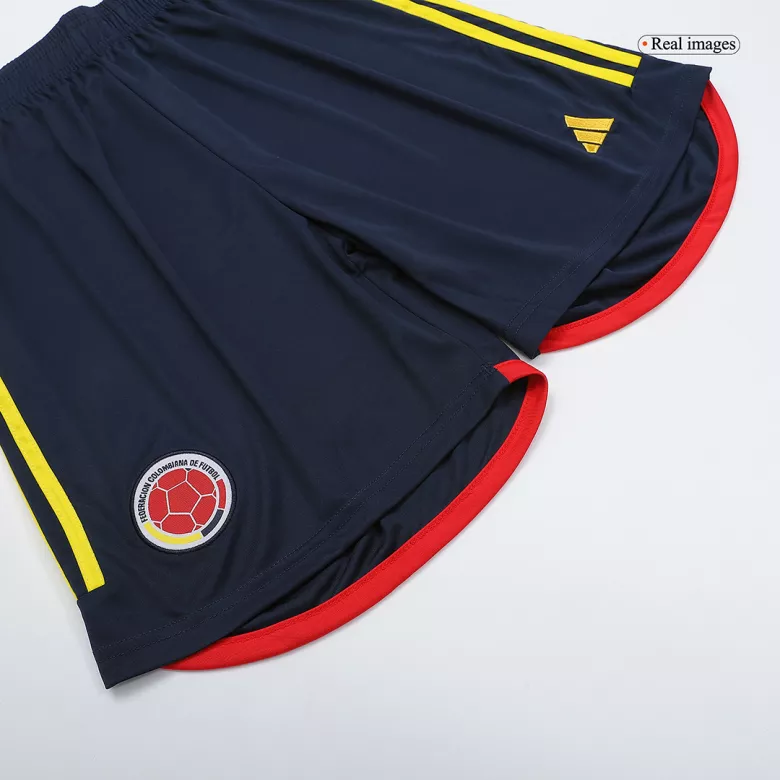 Colombia Home Soccer Shorts 2022 - vstockx