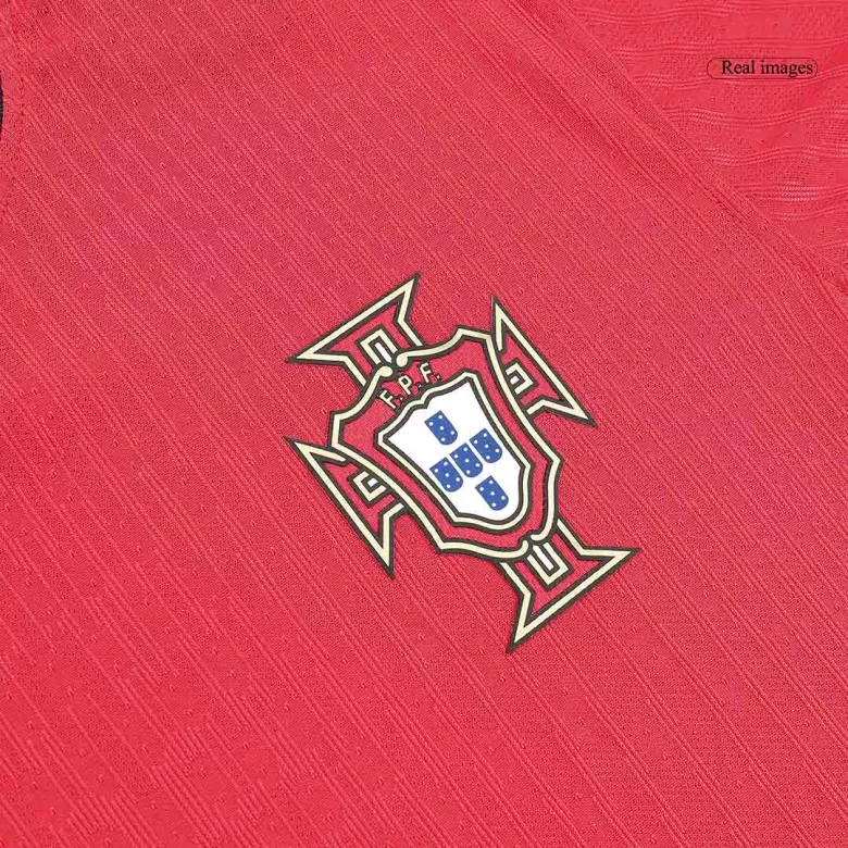 Portugal Home Authentic Soccer Jersey EURO 2024 - vstockx