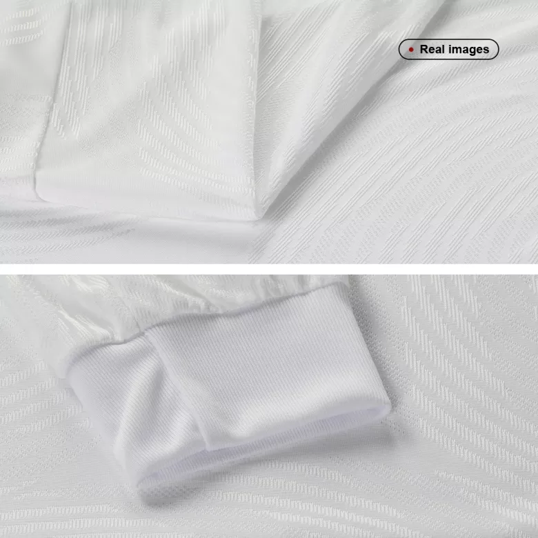 Authentic Real Madrid Home Long Sleeve Soccer Jersey 2021/22 - vstockx