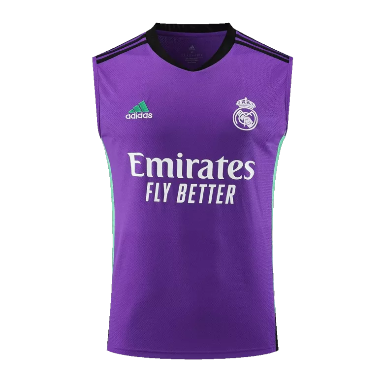 Real Madrid Jerseys Sleeveless Training Kit 2022/23 Purple - vstockx