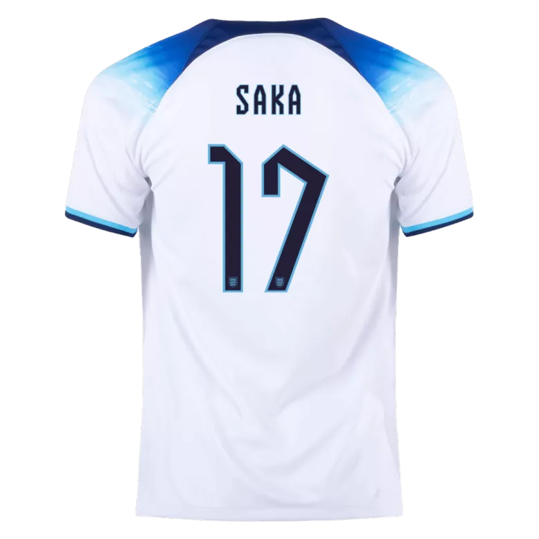 SAKA #17 England Home Jersey World Cup 2022 - vstockx