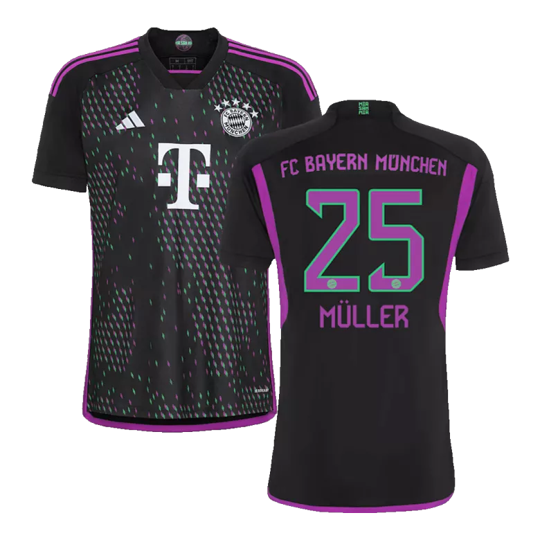 M��LLER #25 Bayern Munich Away Soccer Jersey 2023/24 - vstockx