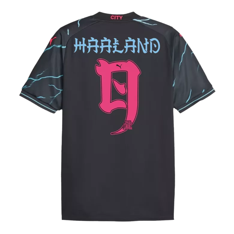 HAALAND #9 Manchester City Japanese Tour Printing Third Away Jersey 2023/24 - vstockx
