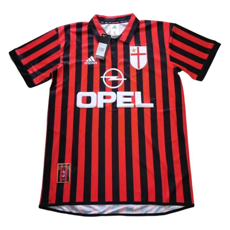 Vintage Soccer Jersey AC Milan Home 1999/00 - vstockx