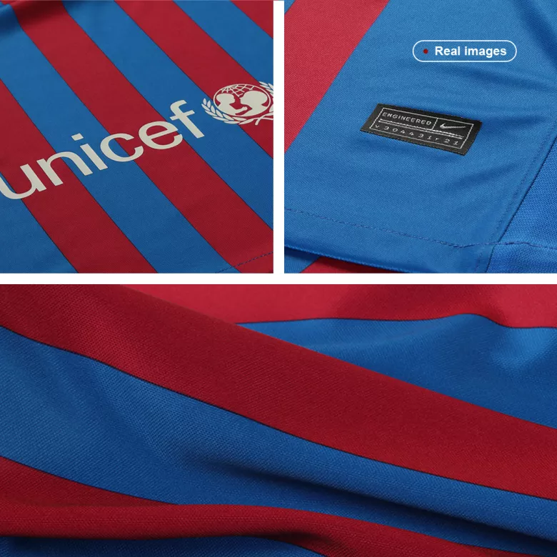 Barcelona Home Long Sleeve Soccer Jersey 2021/22              �� - vstockx