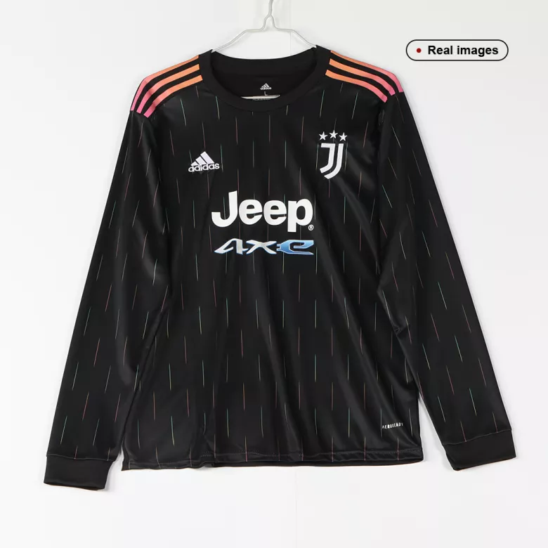 Juventus Away Long Sleeve Soccer Jersey 2021/22 - vstockx