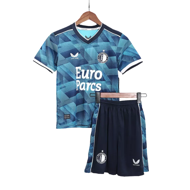 Feyenoord Away Kids Soccer Jerseys Kit 2023/24 - vstockx