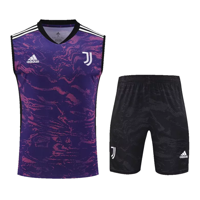 Juventus Jerseys Sleeveless Training Kit 2022/23 Purple - vstockx