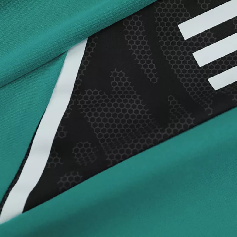 Real Madrid 1/4 Zip Tracksuit 2021/22 Blue - vstockx