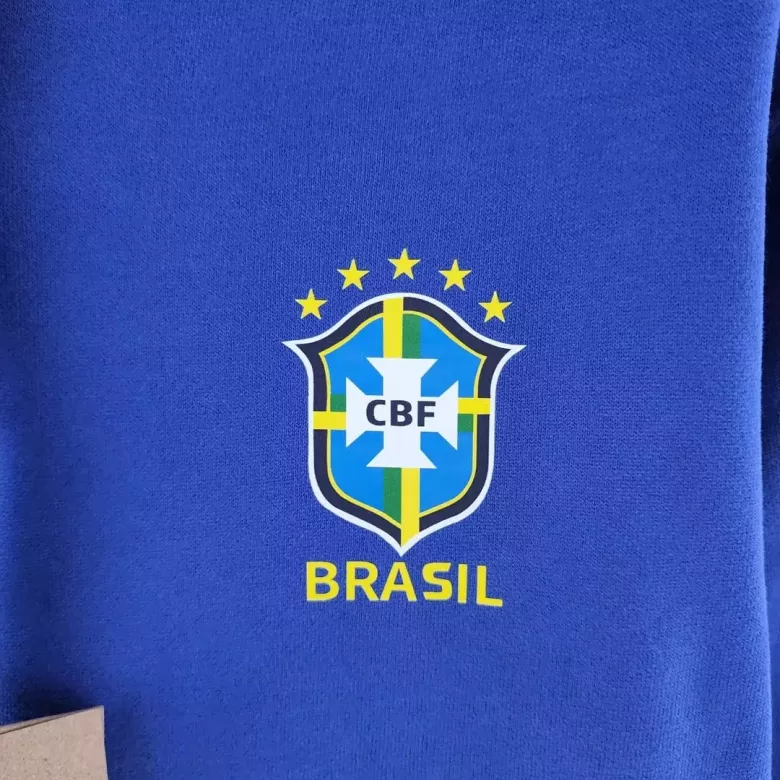 Brazil Sweater Hoodie 2022/23 Blue - vstockx