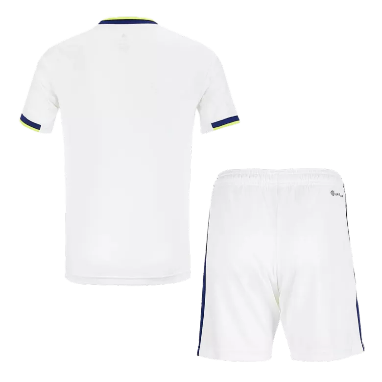 Leeds United Home Kids Jerseys Kit 2022/23 - vstockx