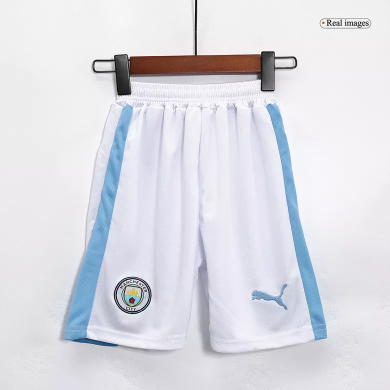Manchester City Home Kids Jerseys Full Kit 2023/24 - vstockx