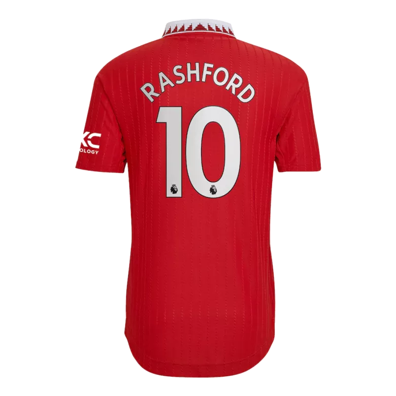 RASHFORD #10 Manchester United Home Authentic Jersey 2022/23 - vstockx