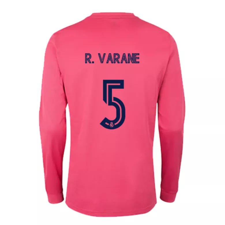 R. Varane #5 Real Madrid Away Long Sleeve Soccer Jersey 2020/21              �� - vstockx