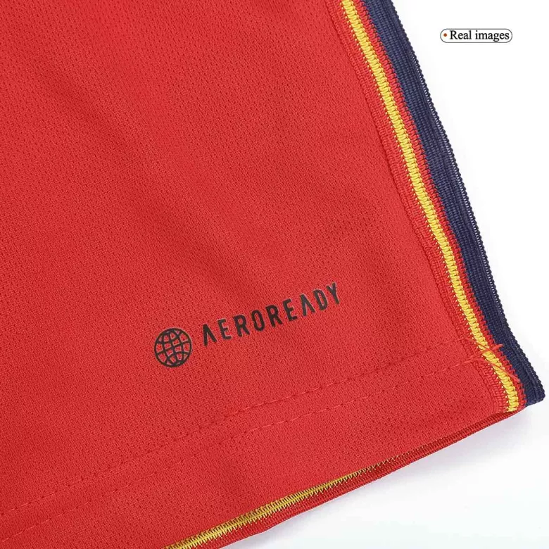 Spain Home World Cup Kids Jerseys Kit 2022 - vstockx