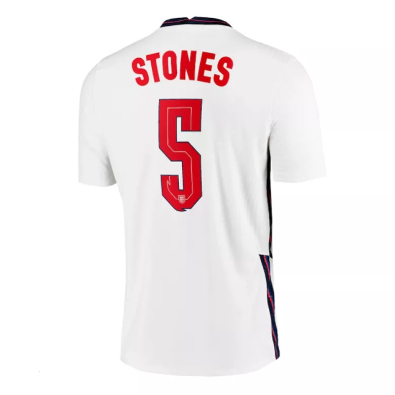 STONES #5 England Home Soccer Jersey 2020 - vstockx