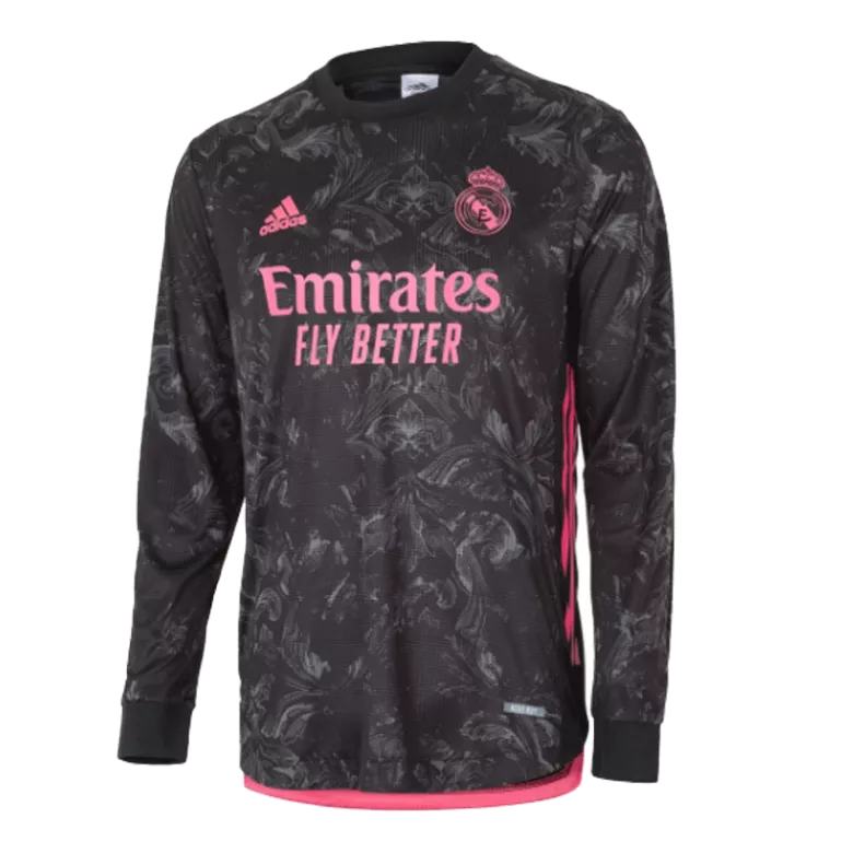 Real Madrid Third Away Long Sleeve Soccer Jersey 2020/21 - vstockx