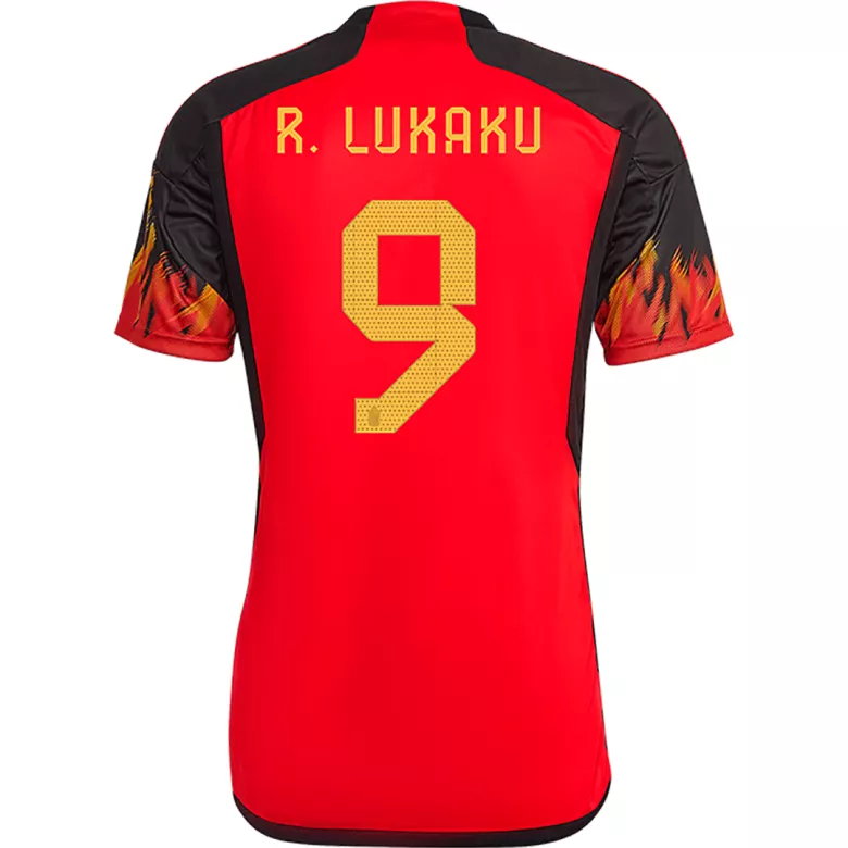 R.LUKAKU #9 Belgium Home Jersey World Cup 2022 - vstockx