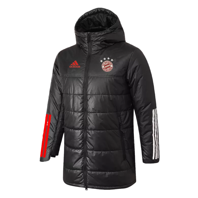 Bayern Munich Winter Jacket 2021/22 - Black - vstockx