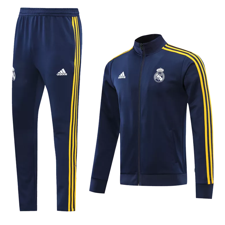 Real Madrid Tracksuit 2020/21 Navy&Yellow              �� - vstockx