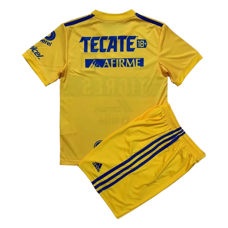 Tigres UANL Home Kids Soccer Jerseys Kit 2022/23 - vstockx