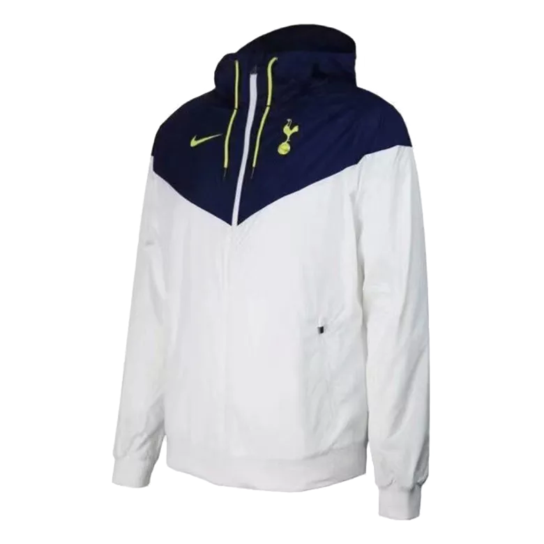 Tottenham Hotspur Hoodie Windbreaker Jacket 2021/22 - White - vstockx