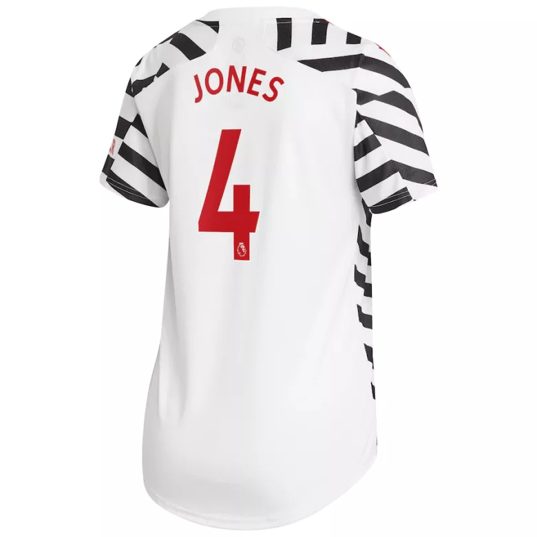 JONES #4 Manchester United Third Away Soccer Jersey 2020/21 Women - vstockx