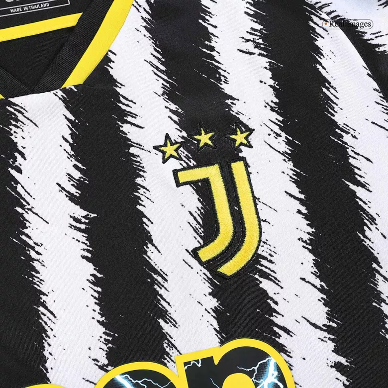Juventus Home Long Sleeve Soccer Jersey 2023/24 - vstockx