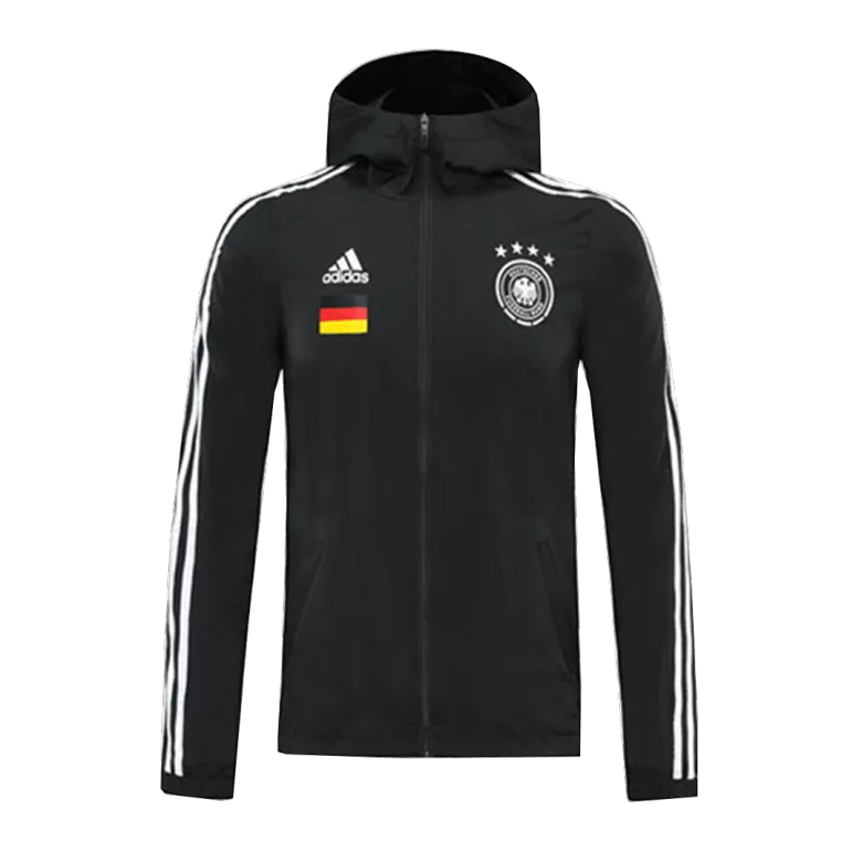 Germany Hoodie Windbreaker Jacket 2020 - Black - vstockx