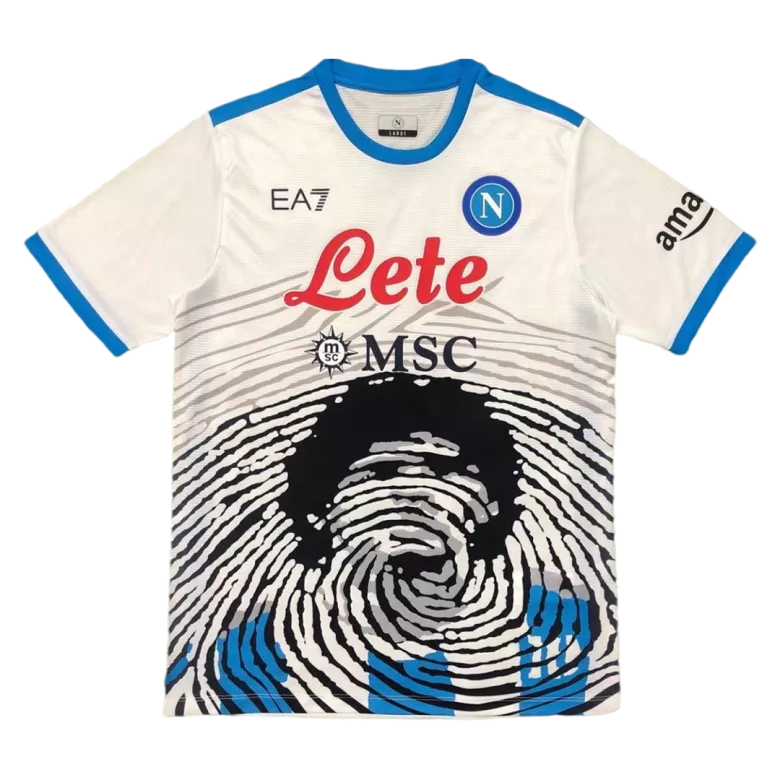 Replica SSC Napoli Maradona Anniversary Jersey 2021/22 By EA7 - vstockx