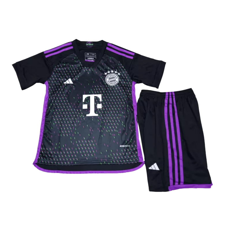 Bayern Munich Away Kids Soccer Jerseys Full Kit 2023/24 - vstockx