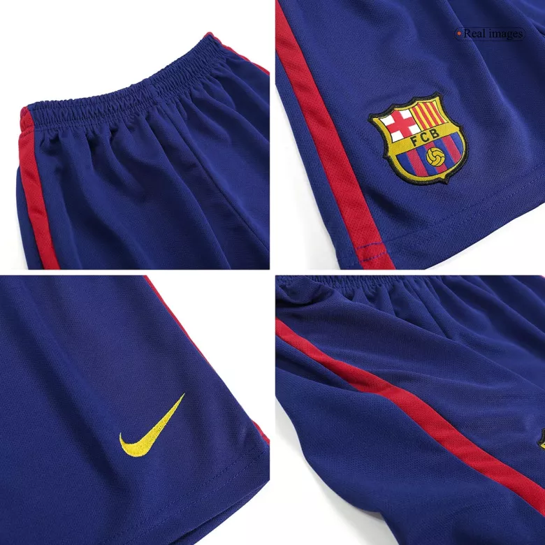 Barcelona Home Kids Soccer Jerseys Kit 2014/15 - vstockx
