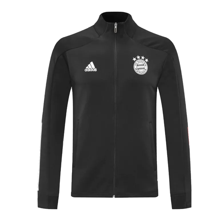 Bayern Munich Track Jacket 2020/21 - Black - vstockx