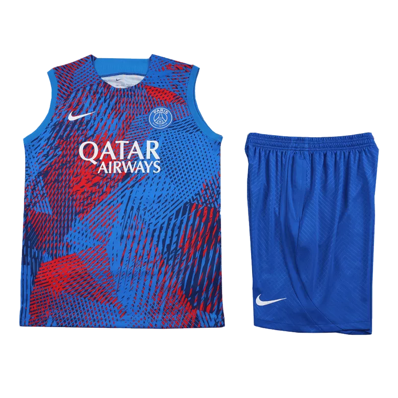 PSG Jerseys Sleeveless Training Kit 2022/23 - vstockx