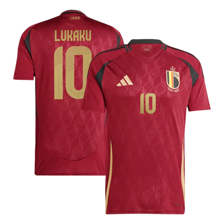 LUKAKU #10 Belgium Home Soccer Jersey EURO 2024 - vstockx