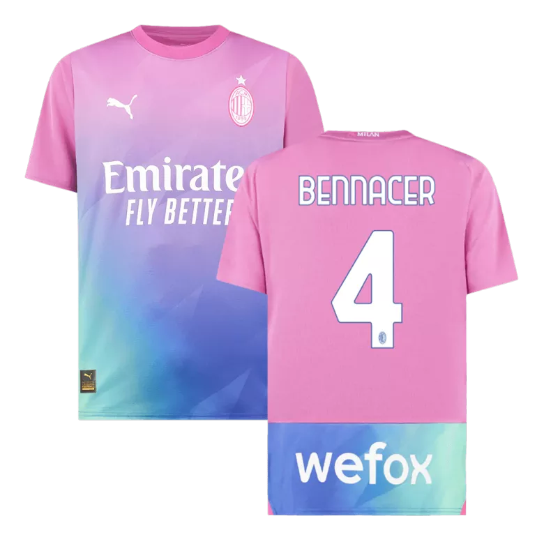 BENNACER #4 AC Milan Third Away Soccer Jersey 2023/24 - vstockx