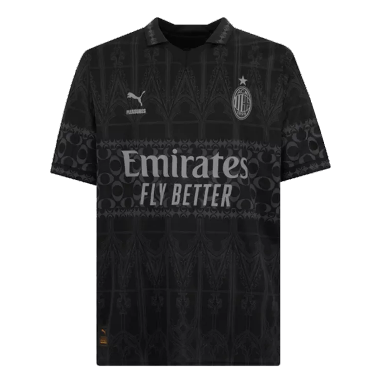 AC Milan X Pleasures Fourth Away Soccer Jersey 2023/24 - vstockx