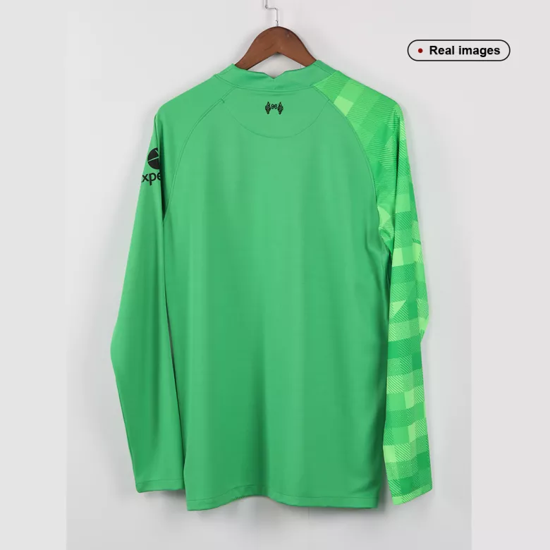 Liverpool Goalkeeper Long Sleeve Soccer Jersey 2021/22 - vstockx