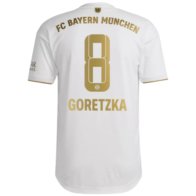 GORETZKA #8 Bayern Munich Away Authentic Jersey 2022/23 - vstockx
