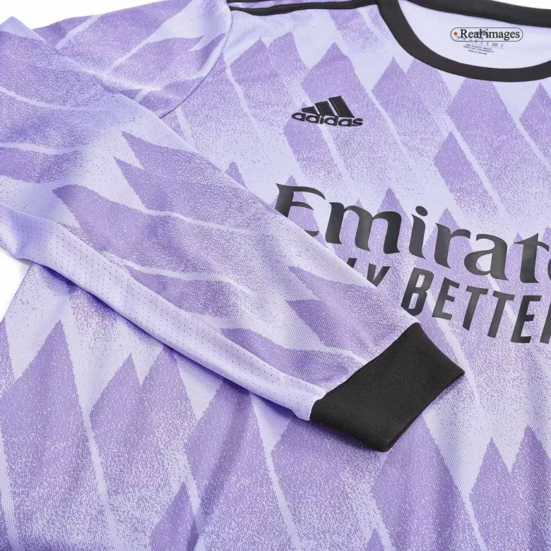 Real Madrid Away Long Sleeve Soccer Jersey 2022/23 - vstockx