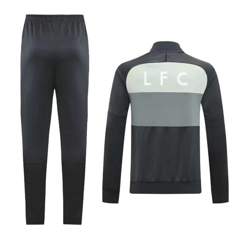 Liverpool Tracksuit 2020/21 Gray&Light Green - vstockx