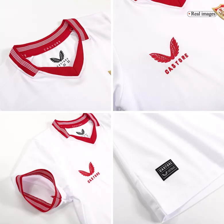 Sevilla Home Kids Soccer Jerseys Kit 2023/24 - vstockx