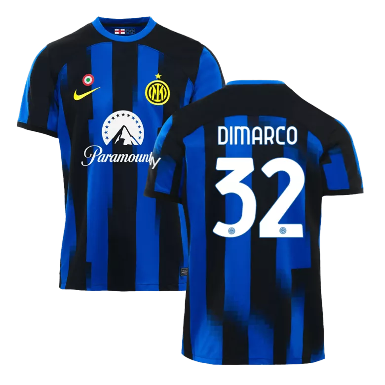 DIMARCO #32 Inter Milan Home Soccer Jersey 2023/24 - vstockx