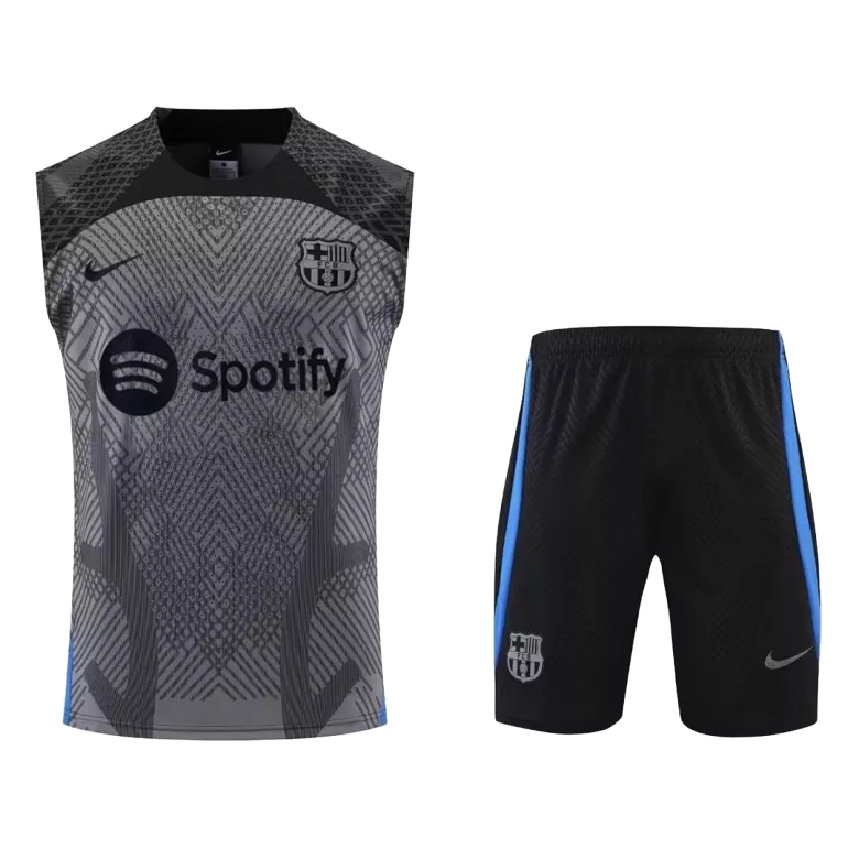 Barcelona Jerseys Sleeveless Training Kit 2022/23 - vstockx