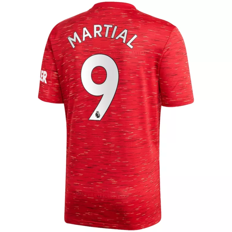 MARTIAL #9 Manchester United Home Soccer Jersey 2020/21 - vstockx