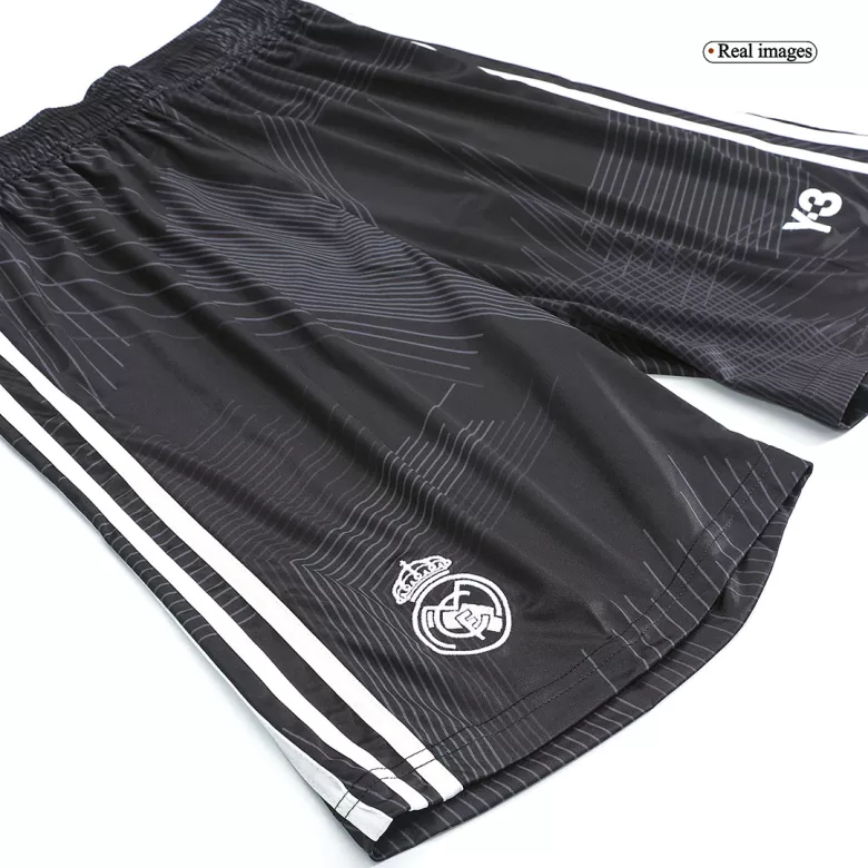 Real Madrid Y-3 Fourth Away Soccer Shorts 2021/22 - vstockx