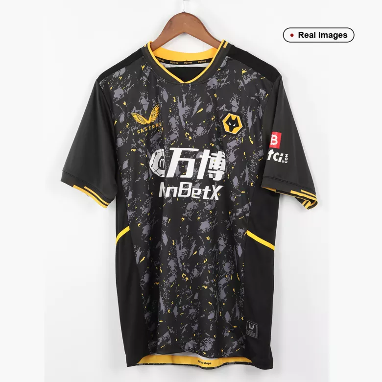 Replica Wolverhampton Wanderers Away Jersey 2021/22 By Castore - vstockx