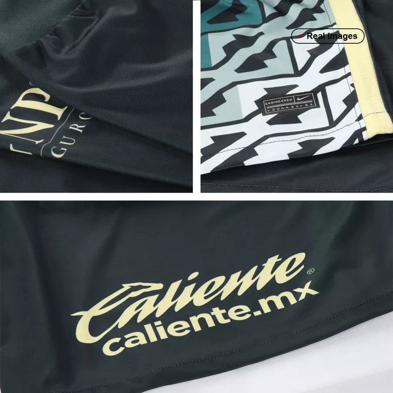 Club America Away Long Sleeve Soccer Jersey 2021/22 - vstockx