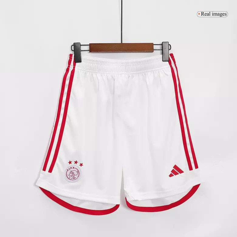 Ajax Home Soccer Shorts 2023/24 - vstockx